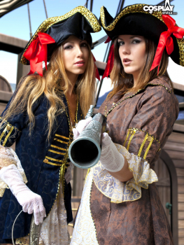 Девушки пираты косплей фото на корабле
